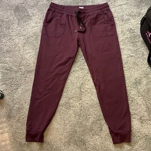 Zyia maroon joggers